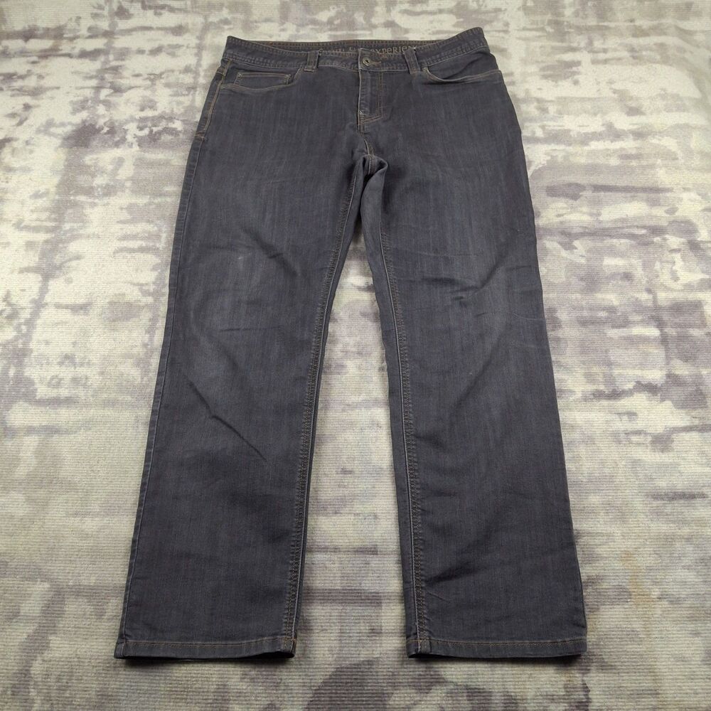 prAna Bridger Jeans Mens Slim Fit Straight Leg Performance Stretch Denim...
